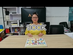 Kinderen Engels Boek 9pcs Kleine cognitieve papieren Boek Op maat gedrukt