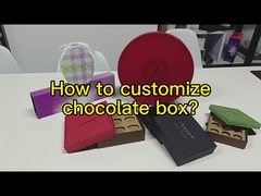 Hoe een chocolade doos aan te passen