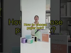 Op maat gemaakte cosmetische papieren doos huidverzorging Top en onderkant Verpakking met blaasbak