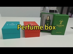 50 ml 100 ml papier witte parfumdoos Gepersonaliseerde geurverpakkingsdoos met schuimbak