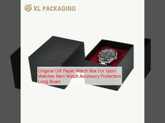 Originele cadeau papier horloge doos voor sport horloges mannen horloge accessoire bescherming lange dozen