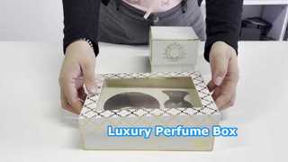Luxe parfumdoos op maat magnetische geschenkdoos