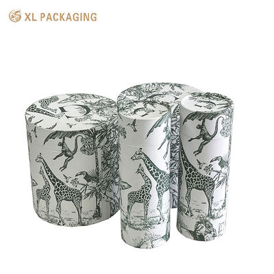 kopen Op maat gedrukte kunstwerken Rigid Cardboard Construction Multi-Size Round Gift Box Set voor luxe verpakkingen online vervaardiging