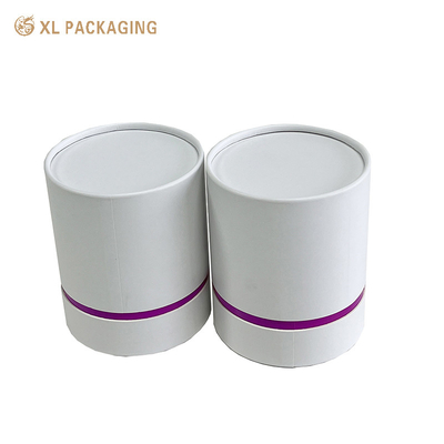 kopen Custom Logo Cylinder Ronde Kaars Papierbuis Verpakkingsdoos Wit Kaars Papierdoos online manufacture
