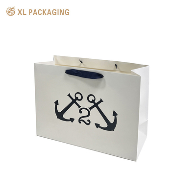 kopen Geschenk Kleding Papieren zakken Matte mode Zwarte handgreep Tote voor klant online manufacture