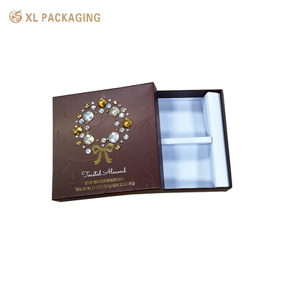 kopen Geschenkverpakking Industrieel logo-ontwerp op maat Warm stempelen Vierkante cosmetische papieren doos Verpakking met deksel en basisdoos online manufacture