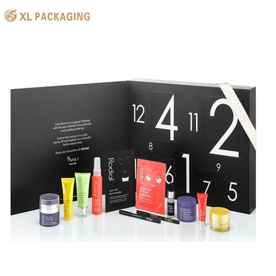 kopen Gepersonaliseerd logo Partone Kleur CMYK Ontwerp 12 laden kalender doos voor theezak huidverzorging cosmetica online manufacture