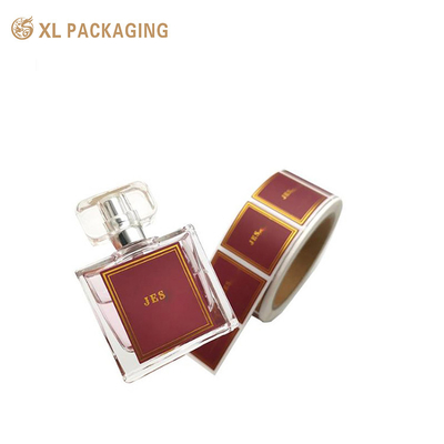 kopen Rechthoekige waterdichte verpakking Vinyl etiketten stickers voor gepersonaliseerde parfumflessen online manufacture
