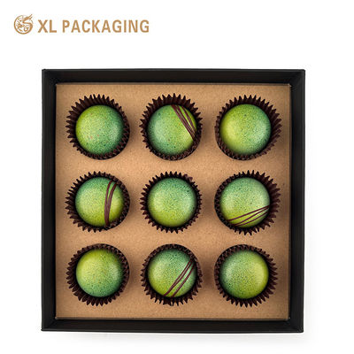 kopen Gepersonaliseerde chocoladeverpakking van 1,5 mm dik met voedselveilige PET-inzet en aanpasbare holte-indeling online vervaardiging