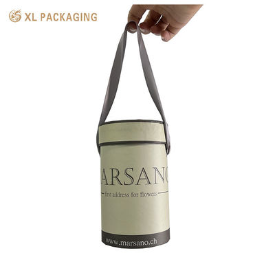 Custom Printed Round Cylinder Rigid Gift Box with Die Cut Paper Insert for Tea Tin Can Set Display Packaging