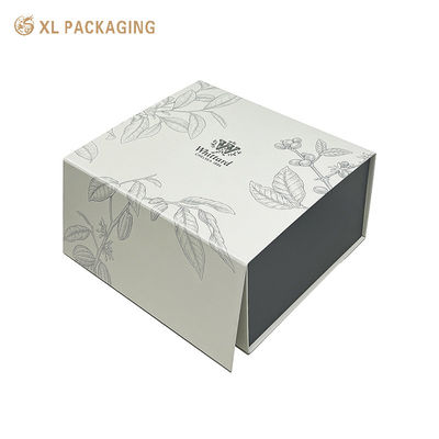 Luxe magnetische stijve cadeaubon met 2 mm stijf karton en magnetisch flipdeksel voor het afdrukken van aangepaste logo's