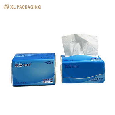 Witte maagdelijke pulp gezichtspapier weefsel 3 - 4 Ply waterabsorptie papier Huishoudelijk gebruik
