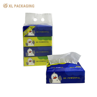 Op maat gemaakt make-up gezichtspapier weefsel verwijder handdoek zak poly gezichtsweefsel zak