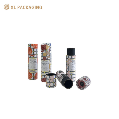 Kleine kleurrijke Lipbalsem Papierbuis Cosmetische Cylindrische Papierbuis Doos Verpakking