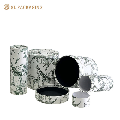 XL Verpakking Op Maat Verpakkingsdoos Fabriek Op Maat Kraftpapier Koker Verpakking Huidverzorging Ronde Kartonnen Koker Verpakking Doos
