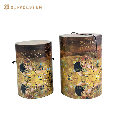 XL Verpakking Custom Verpakkingsdoos Fabriek Bloem Ronde Karton Papierbuis Verpakkingsdoos Geschenkdoos Logo Gedrukt Cylinder Papierdoos