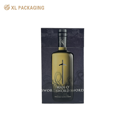 OEM Luxe driehoekige karton fles wijndoos Rigid Paper Gift Packaging Box