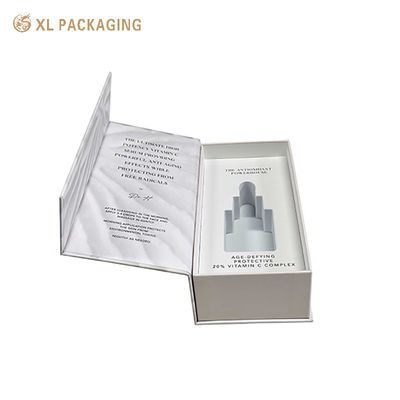 Boekvormige cosmetische cadeaubon Offsetprinting Huidverzorging Body Cream Verpakkingsdoos