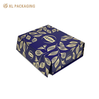 Op maat gemaakte schoonheidsverpakkingen cadeautjesdoos Magnetische knop Flip papierdoos Opvouwbaar voor huidverzorgingscosmetica