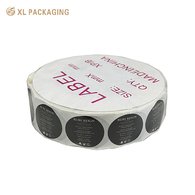 XL Verpakking Aangepaste Papieren Sticker Label Rechthoek Verpakking Label Sticker Rol Aangepast Maak Je Eigen Logo Stickers