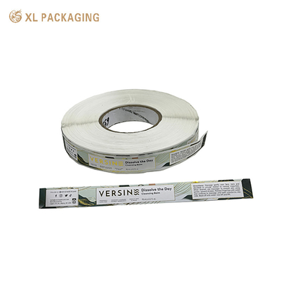 XL Verpakking Aangepaste Papieren Sticker Label Waterdicht Dubbelzijdige Papieren Sticker Label Voor Waterfles Verpakking Aangepast
