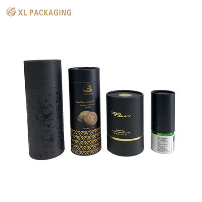 Gepersonaliseerde grootte Food Safe Cylinder Paper Tube Box voor snoepkoekjes verpakking