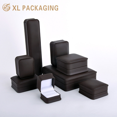 XL Verpakking Op maat gemaakte cadeau doos Verpakking Mode stijl Juwelen Display Reizen Juwelen Doos Verpakking Geschenken Halsketting Armband Opbergdoos