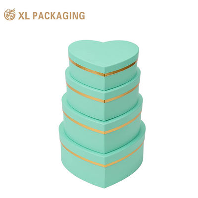 Eco-vriendelijke luxe chocolade cadeau verpakking aangepaste valentijnsdag snoepdozen hartvormige chocolade bloemen cadeau dozen