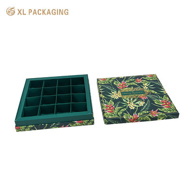Custom Luxury Chocolate Gift Box met Matte Laminatie, SGS Food Contact Certified & Eco-vriendelijke Paper Inserts
