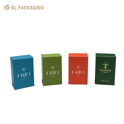 High End Luxe Parfum Hard Gift Box Met EVA Voor 100ml 50ml 30ml Full Color Printing Art Paper Card Board