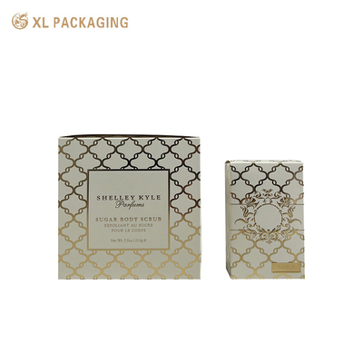 Luxe aangepaste doos vouwkaartdoos voor huidverzorgingscrème aangepaste maat geaccepteerd lichaam crème cadeau