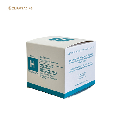 XL Verpakking Gedrukte Cosmetische Opvouwbare Kartonnen Doos Fabricage Luxe Witte Kartonnen Papieren Doos Huidverzorging Verpakking Aangepast Logo Milieuvriendelijk voor Huidverzorging Cosmetica Verpakking