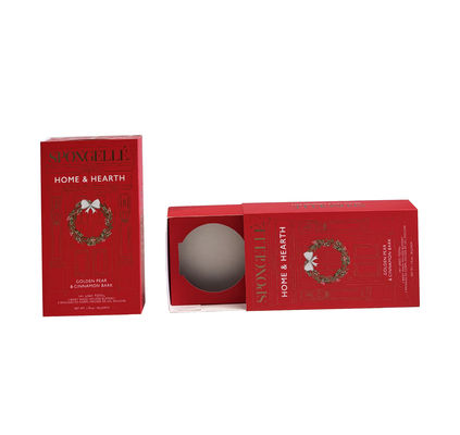 XL Verpakking Aangepaste Luxe Dozen Maatwerk Milieuvriendelijke Kraft Papieren Verpakking Doos Kleine Lade Schuifbadbenodigdheden Verpakkingsdozen Voor Zeep